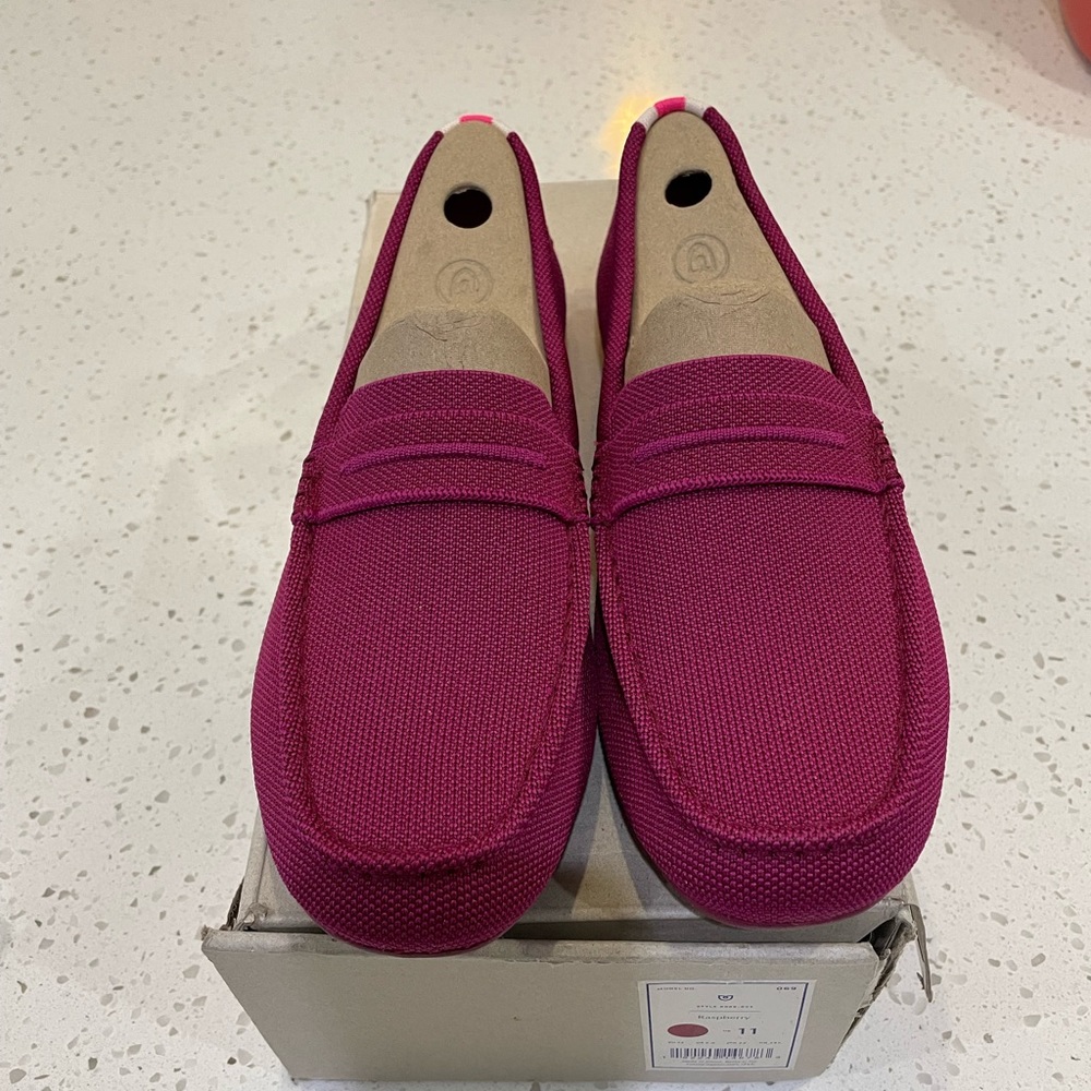 Rothy’s Raspberry drivers. NIB